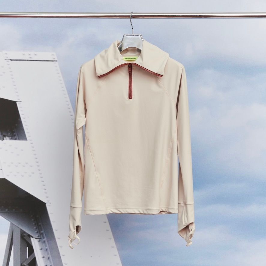 【残り一点】Cuff-Glove Zip Long Tee