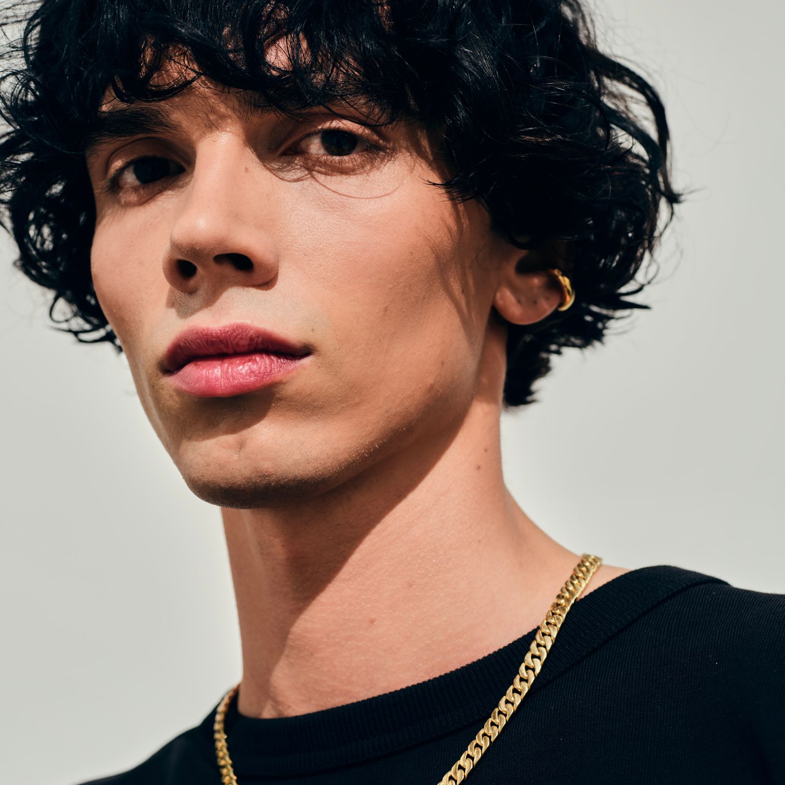 【再販売通知受付可能】Chunky Ear Cuff_M(GOLD)