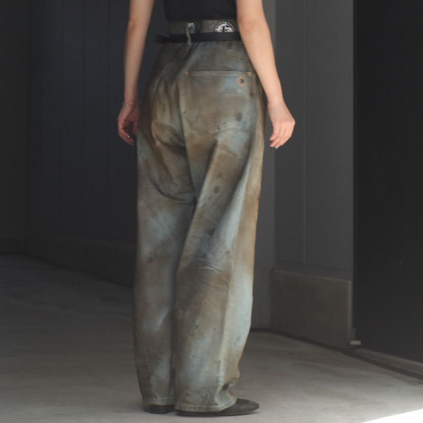 【残り一点】Newcommune Dirt Baggy Denim