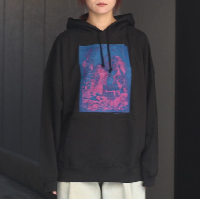 【残り一点】Oversized Print Hoodie