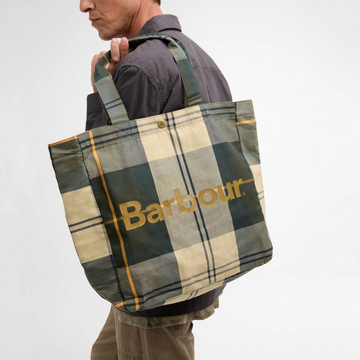 【残り一点】Telfield Tartan Tote Bag