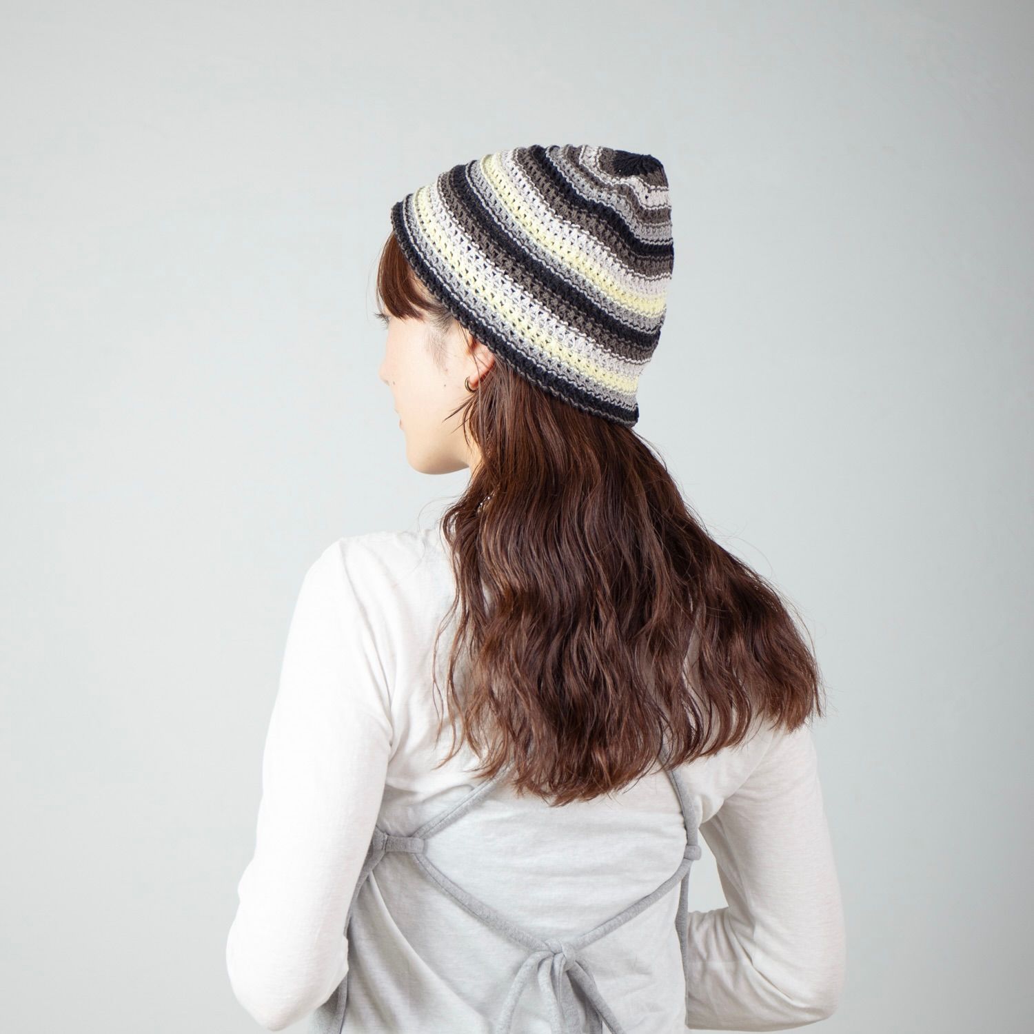 【残り一点】Multi Border Knit Hat