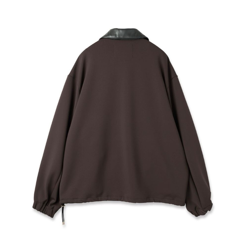 【残り一点】Double Cloth Half Zip Riders Pullover