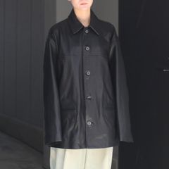 【残りわずか】Lambleather Car Jacket