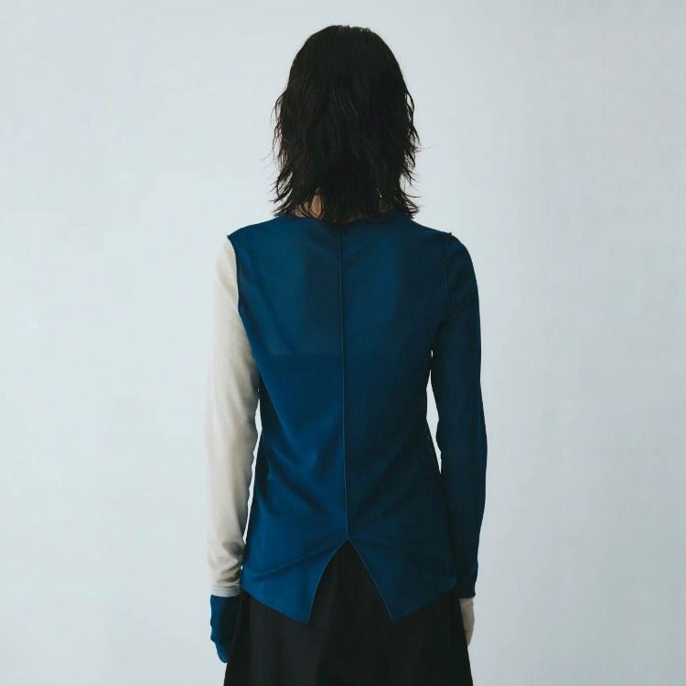【残り一点】Bi Color Mesh Inner Tops