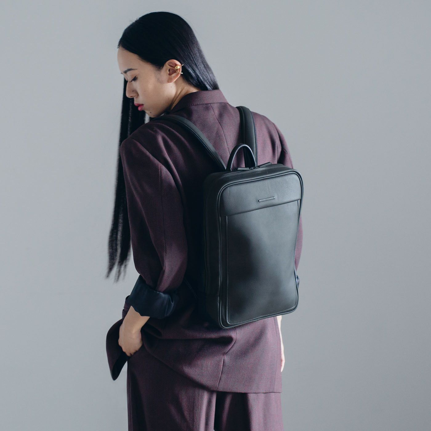【残り一点】ソフトバックパック_Extra Small(BLACK)