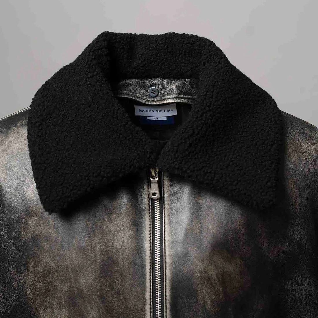 【残り一点】Sheep Leather Mouton G-1 Flight Jacket
