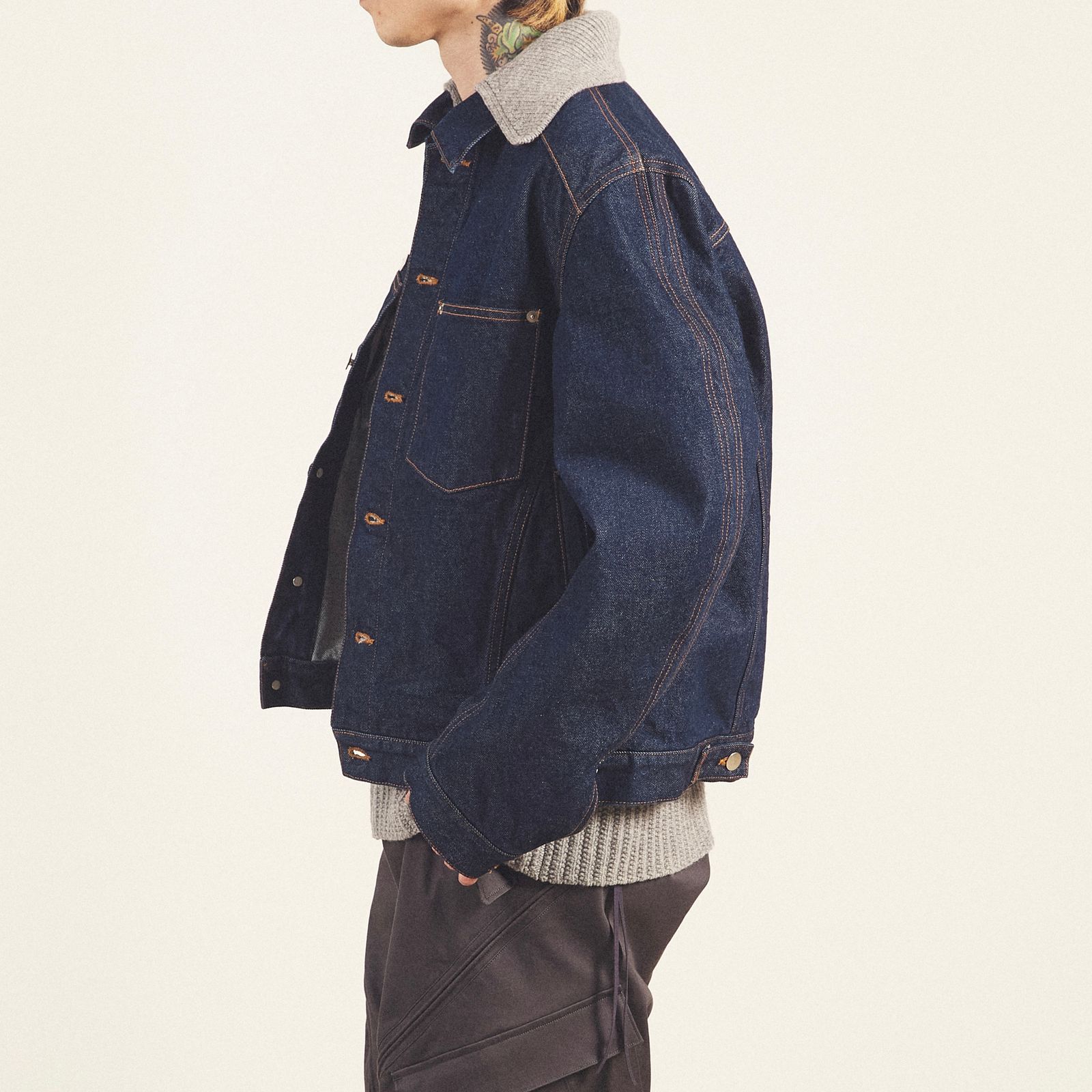 NVRFRGT - 【残り一点】Denim 3D Trucker Jacket | ACRMTSM