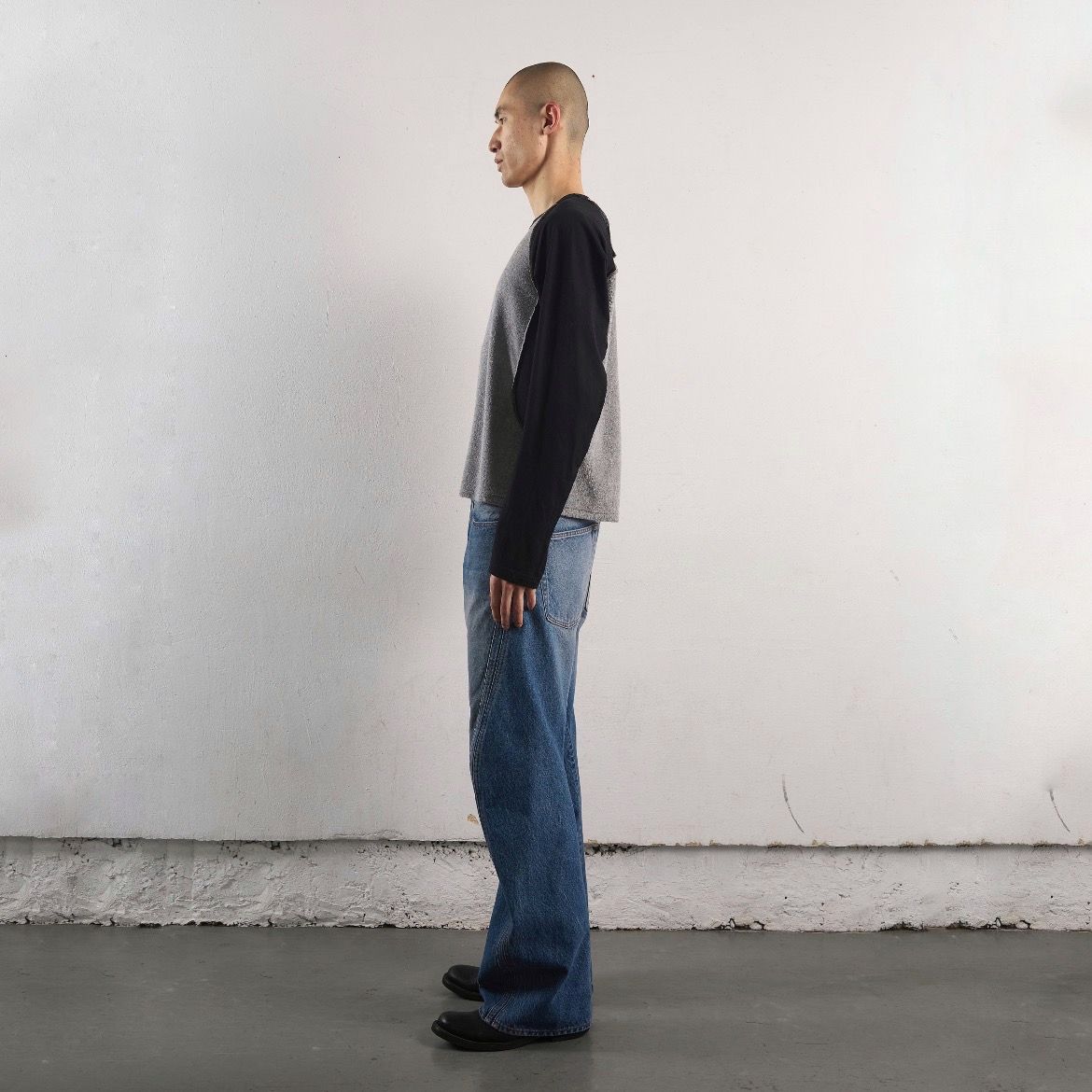 【残りわずか】Terry Panelled Raglan Sleeve T-shirt