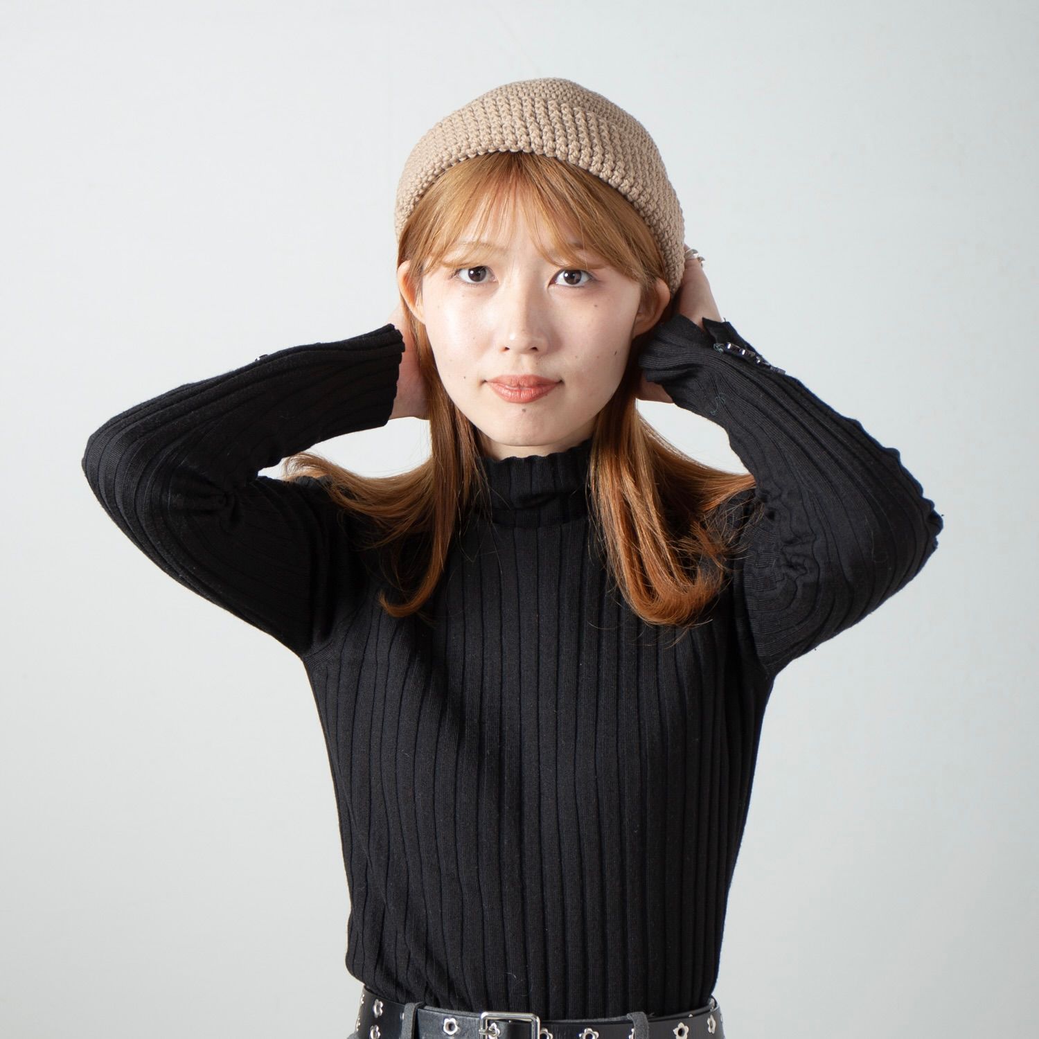 【残りわずか】Hand Knit Crusher Cap