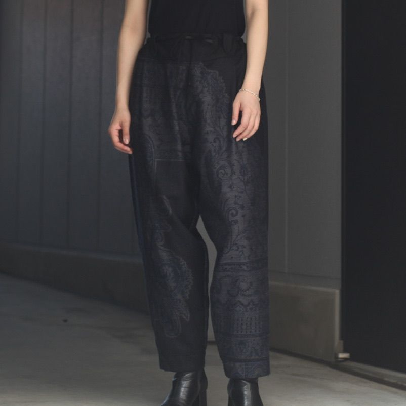 YANTOR - 【残り一点】Tibetan Paisley Himo Pants | ACRMTSM ONLINE STORE