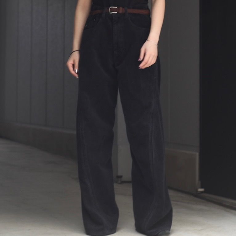 【残りわずか】3D Twisted Wide Leg 5P Pants