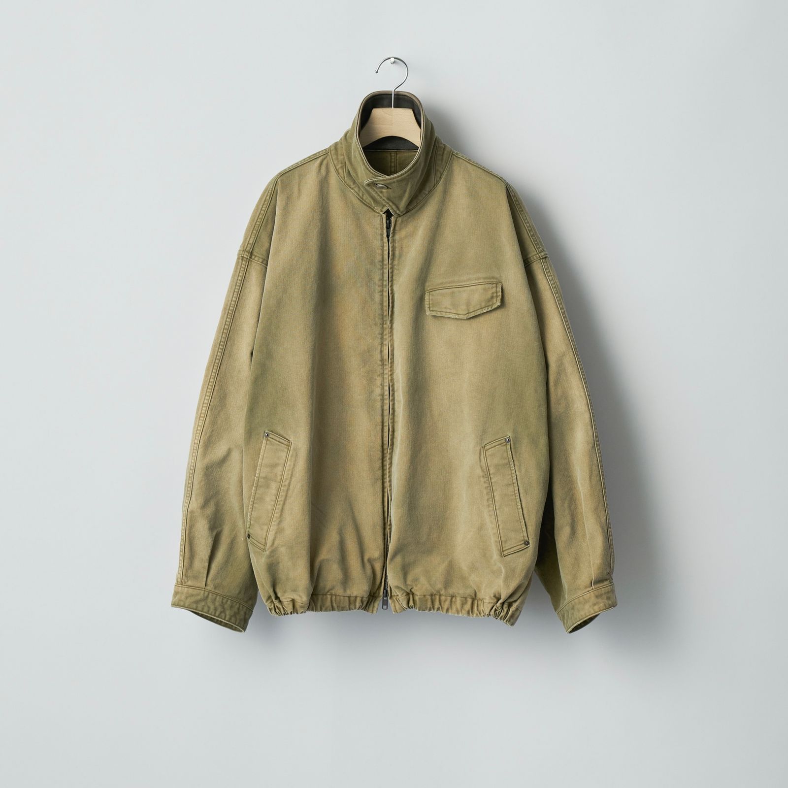 【残りわずか】Sulfur Dyed Whip Cord Vintage Zip Jacket