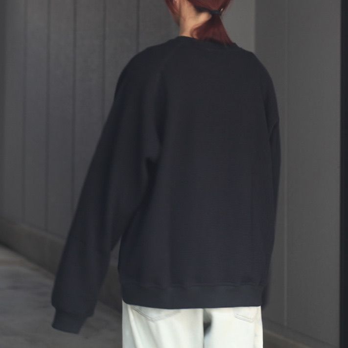 【残り一点】Waffle Crew Neck