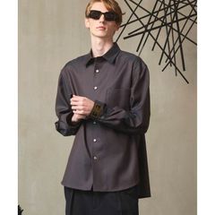 【残り一点】72/2 4Colors Chambray Wool Shirt