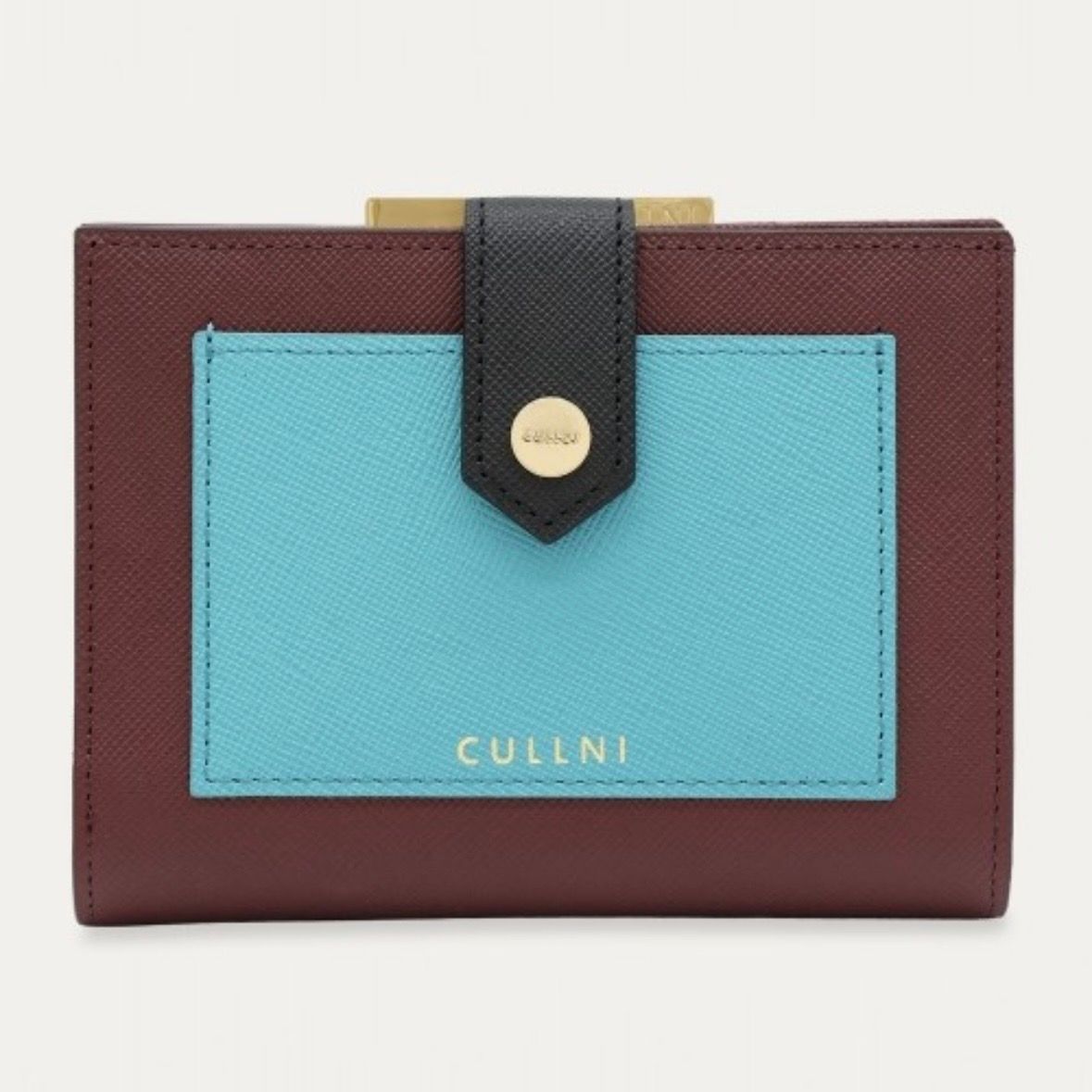 【残り一点】Leather Combination Pocket Clasp Wallet