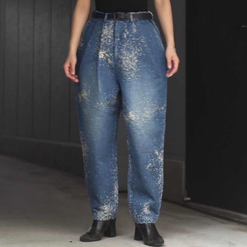 【残り一点】グラニュールデニムオーバータックPT-U