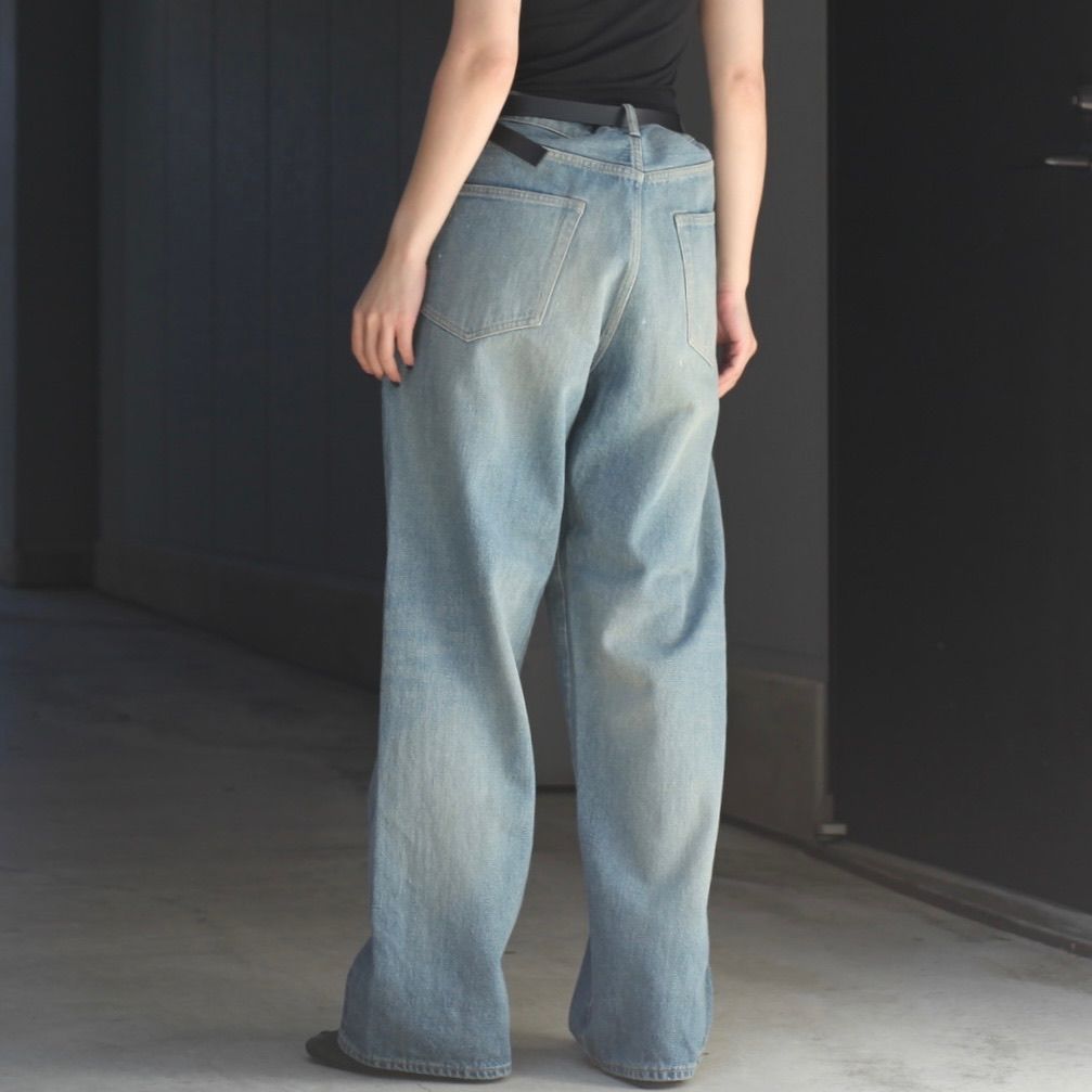 【残り一点】5pocket Straight Pants(USED FADE)