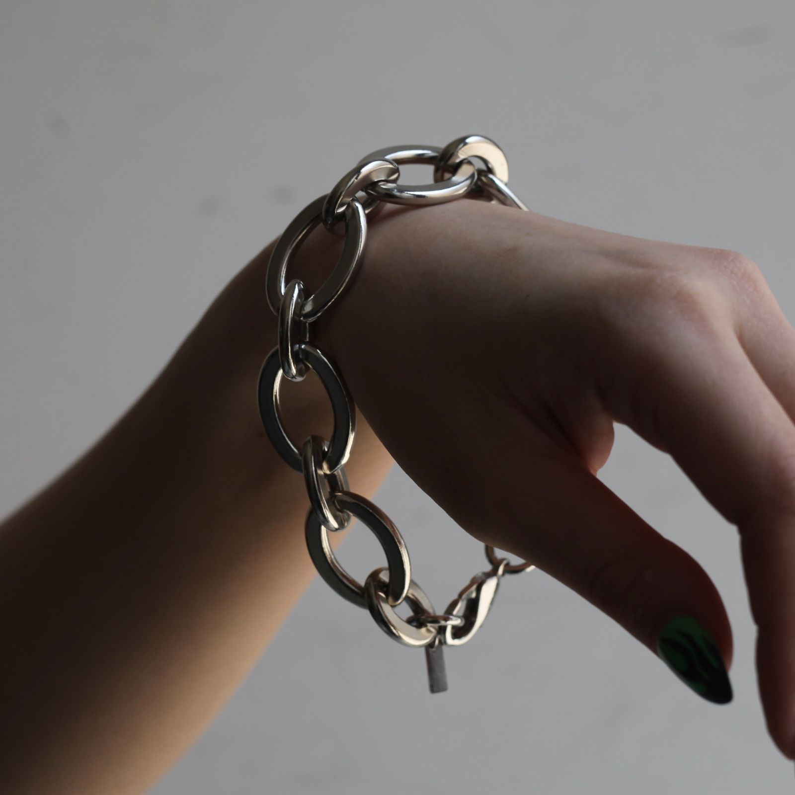 【残り一点】Bean Chain Bracelet(SILVER)