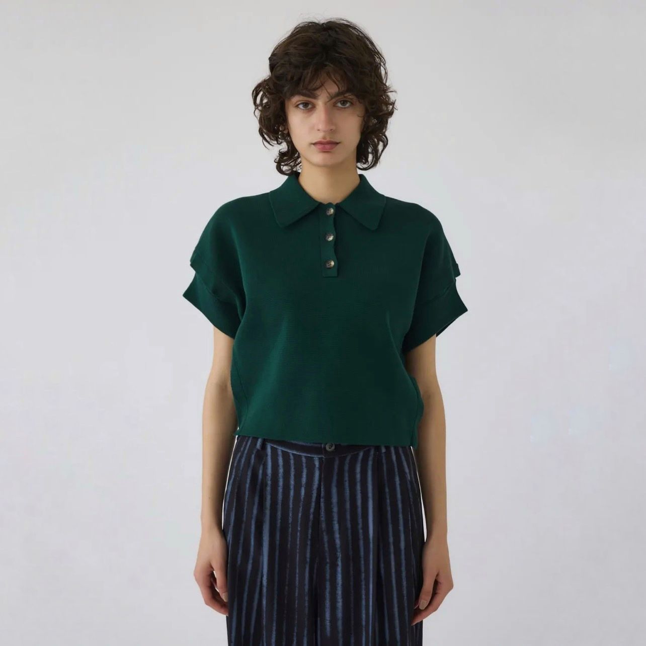 高い信頼 厚い信頼 RIM.ARK - STORE ONLINE ACRMTSM | Knit Polo 【残り一点】Stylish ニット/セーター