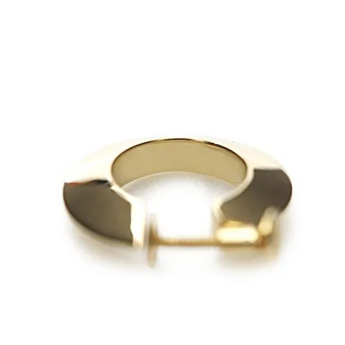 【お取り寄せ注文可能】Disk Earring L(K10 YELLOW GOLD)