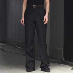 【残り一点】Black Flare Trousers