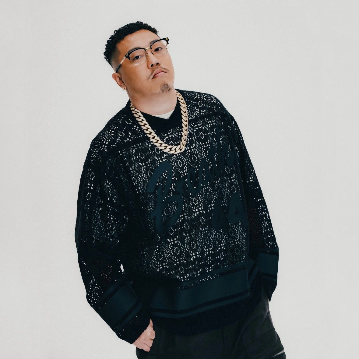 【BREATH】 CROCHET SS GAME SHIRT CROCHET SS GAME SHIRT / BLACK – BREATH - サイズ 着丈 身幅