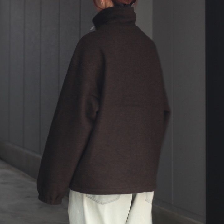 【残り一点】Wool Fleece Half Zip Pullover