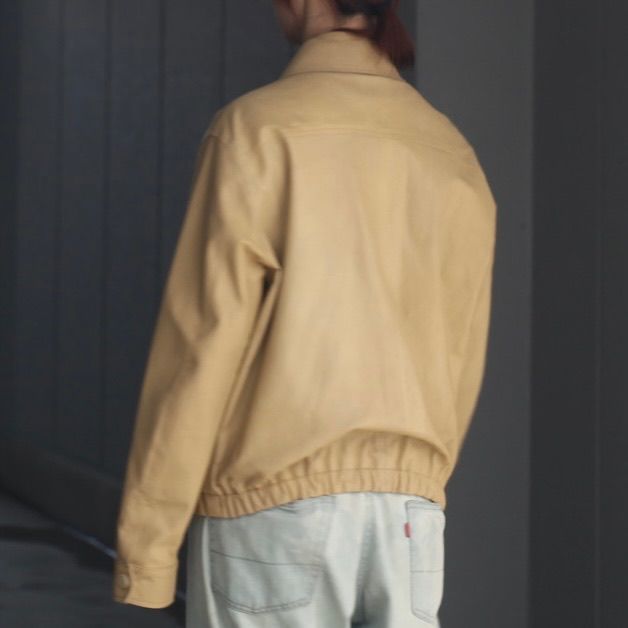 【残り一点】Leather Zip Blouson