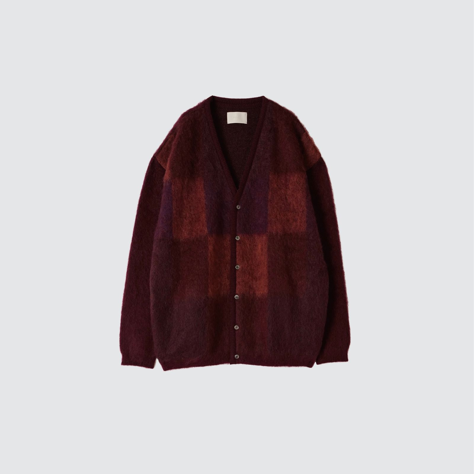 YOKE - 【残り一点】Square Pannel Mohair Cardigan | ACRMTSM ONLINE