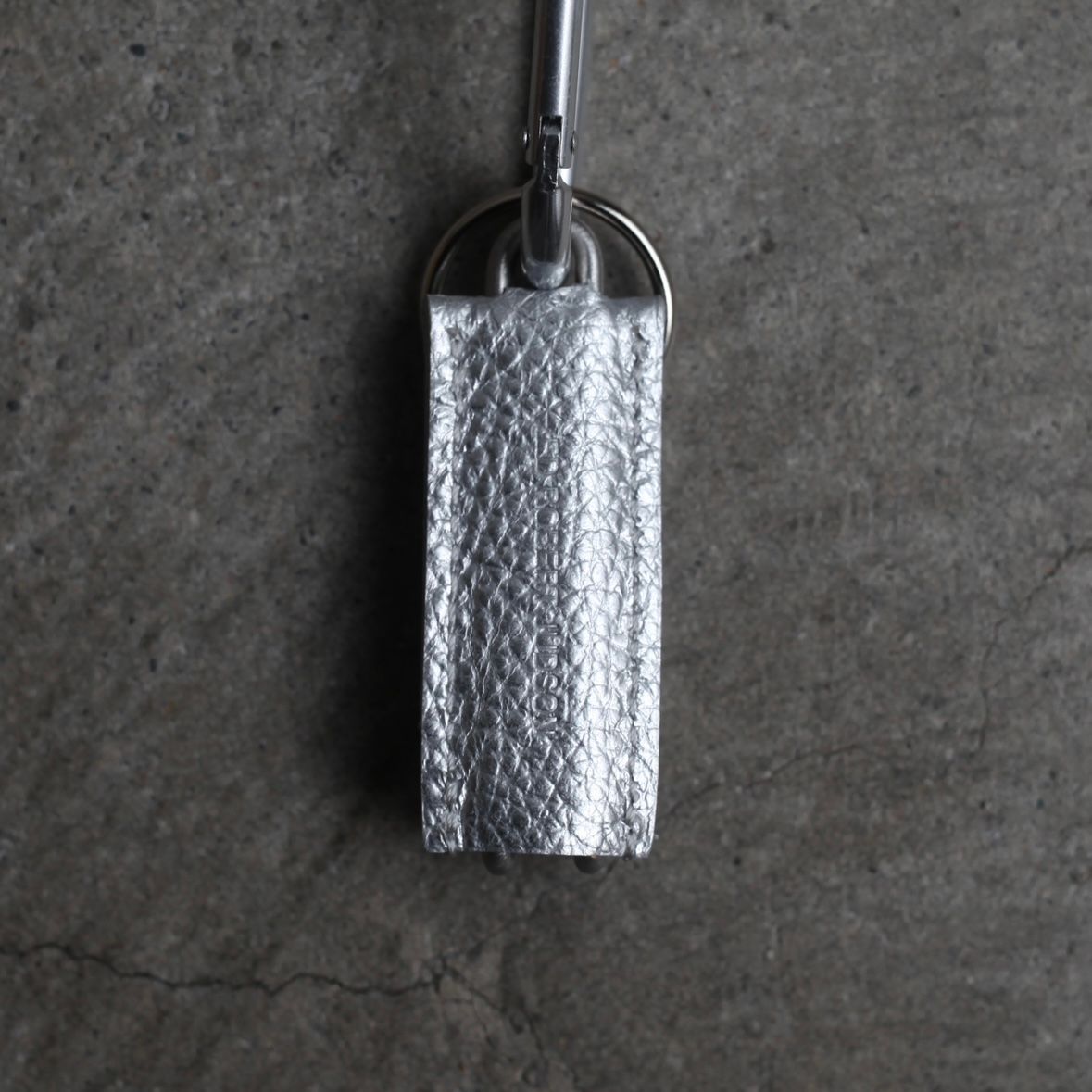 【残り一点】Spring Clip Key Holder(CLIX_PEBBLE GRAIN)