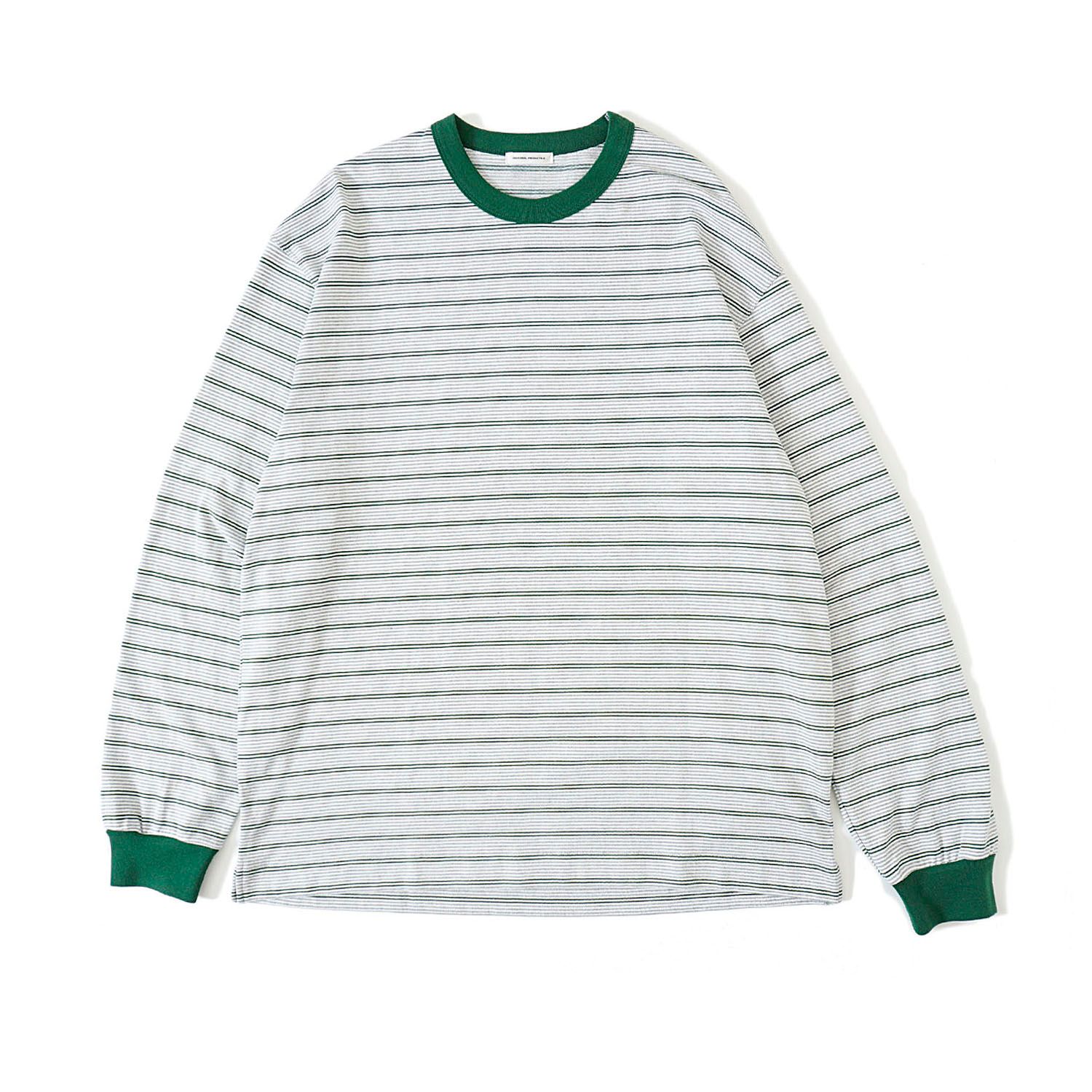 UNIVERSAL PRODUCTS - 【残りわずか】Multi Border L/S T-shirt