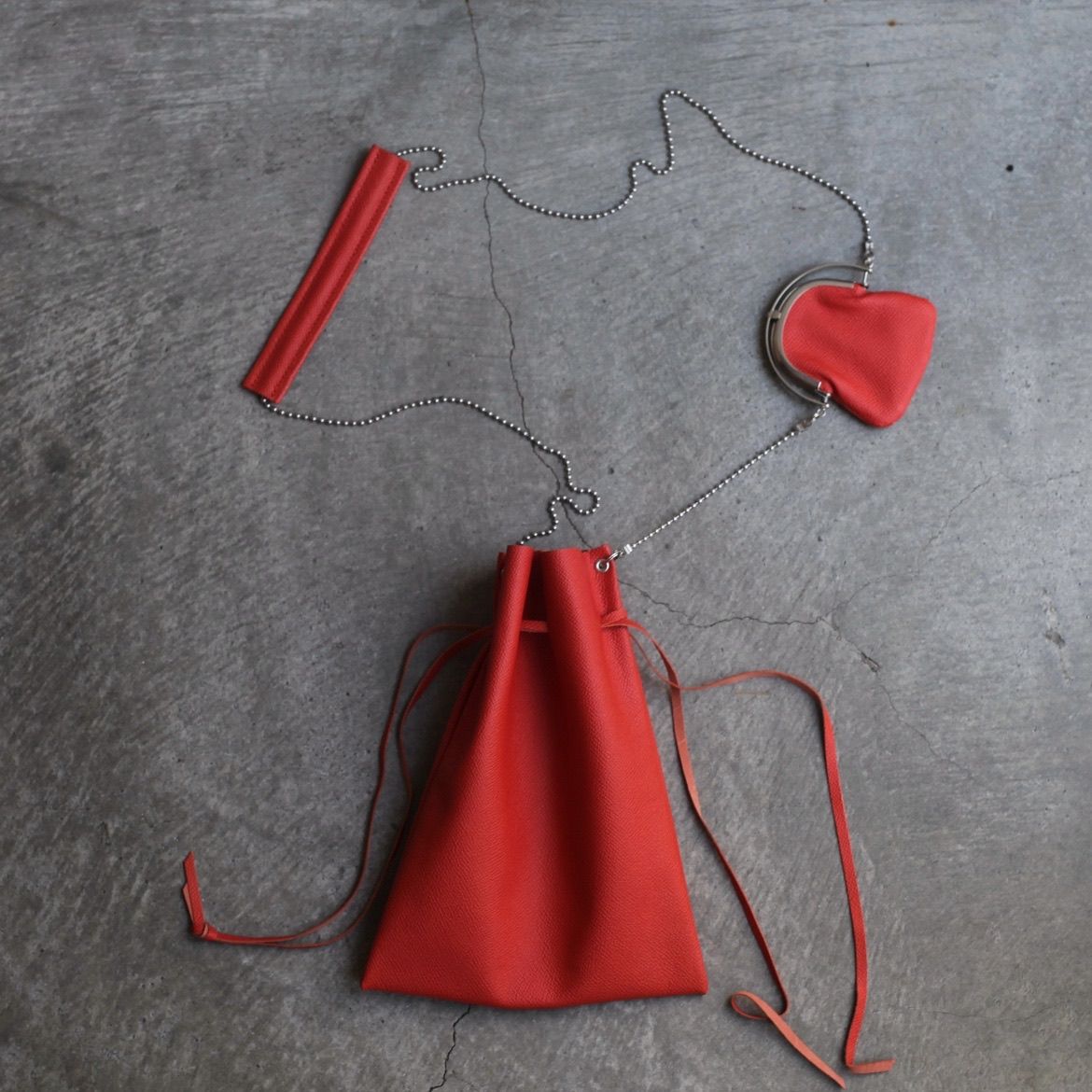 【残りわずか】Chain Pouch & Frame Purse(ODD)