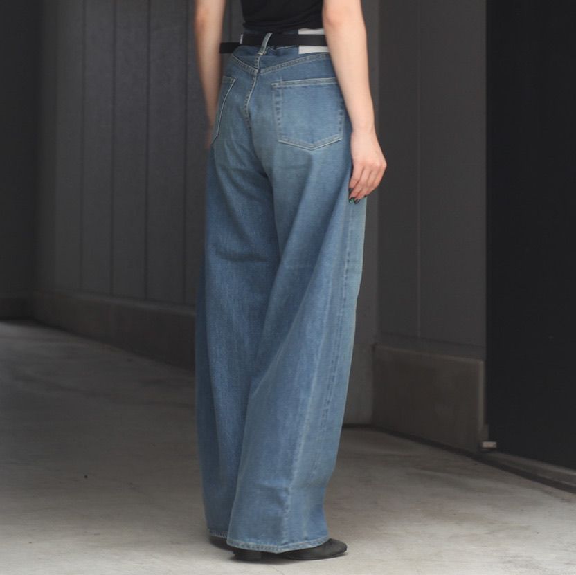 【残りわずか】Deformation Wide Denim Jeans