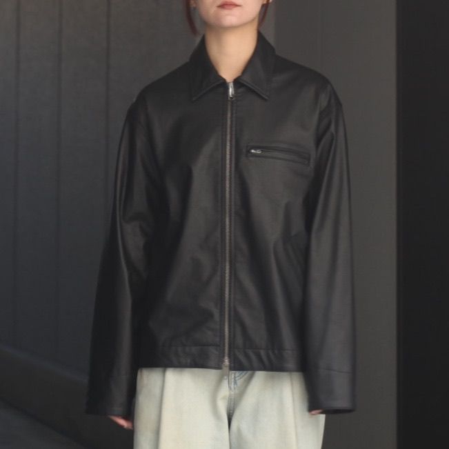 【残り一点】Black Work Zip Jacket
