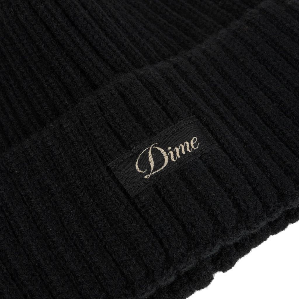 【残りわずか】Cursive Rib Beanie