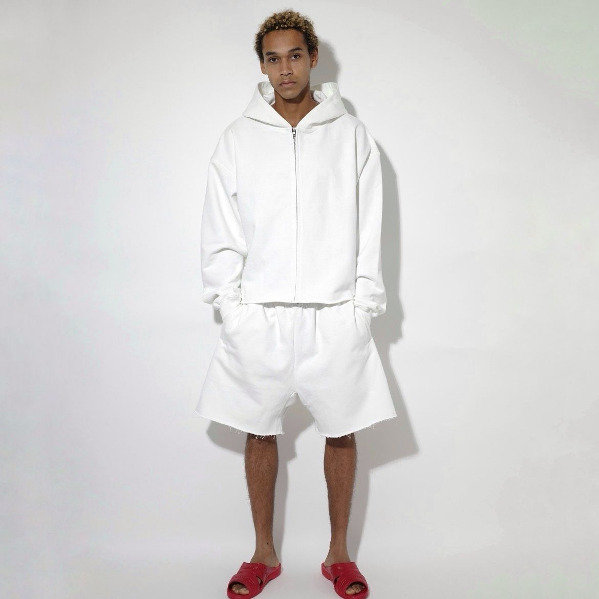 【残り一点】Cut Off Wide Sweat Shorts