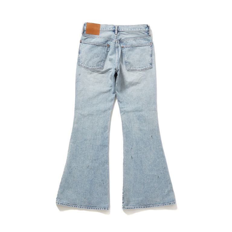 SUGARHILL - 【残り一点】Faded Modern Denim Flared Trousers 