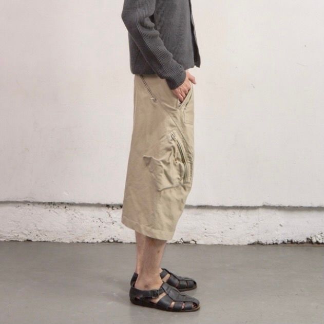 【残り一点】3D Twisted Parachute Cargo Shorts