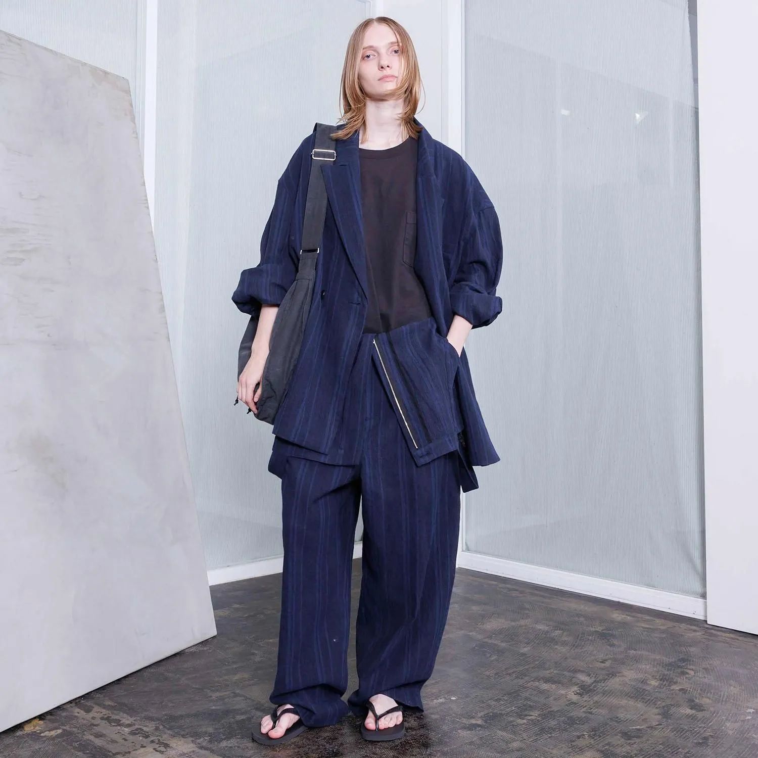 【残り一点】テクニカルオーバーオール(LINEN/COTTON)