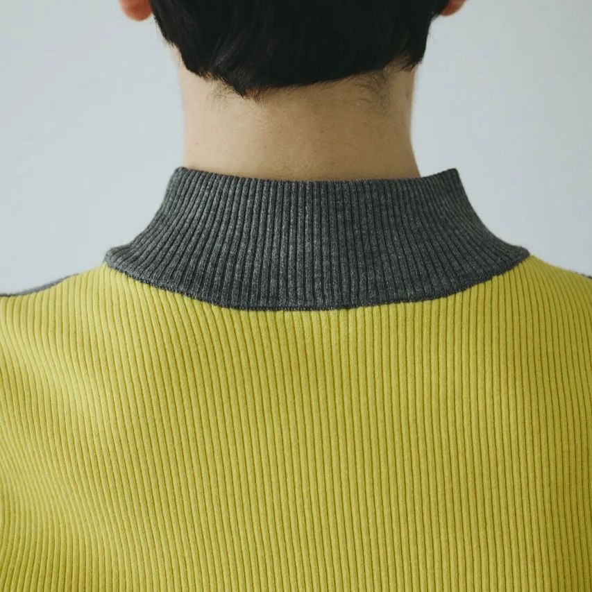 【残り一点】Bicolor Cuff Frill Tops