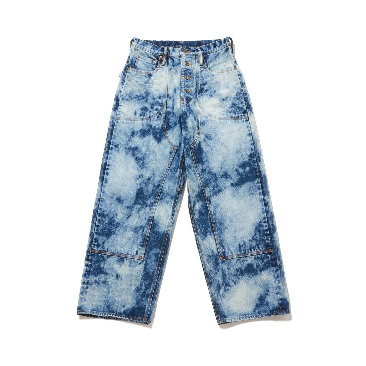 SUGARHILL - 【残り一点】Random Bleach Double Knee Denim Pants