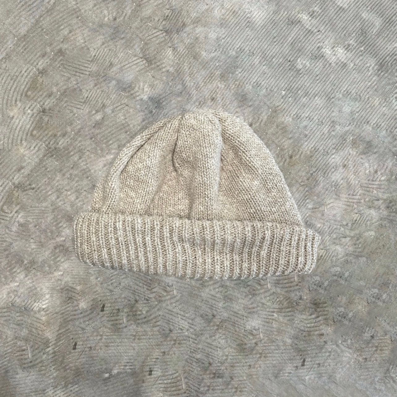 【残りわずか】Knit Cap(BEIGE)