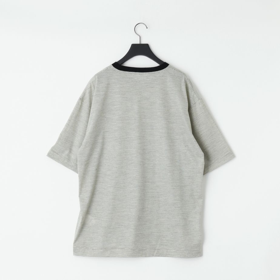 【残り一点】32G Wool Stripe SS Tee