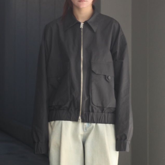 【残り一点】MBLパッチロゴジップブルゾン