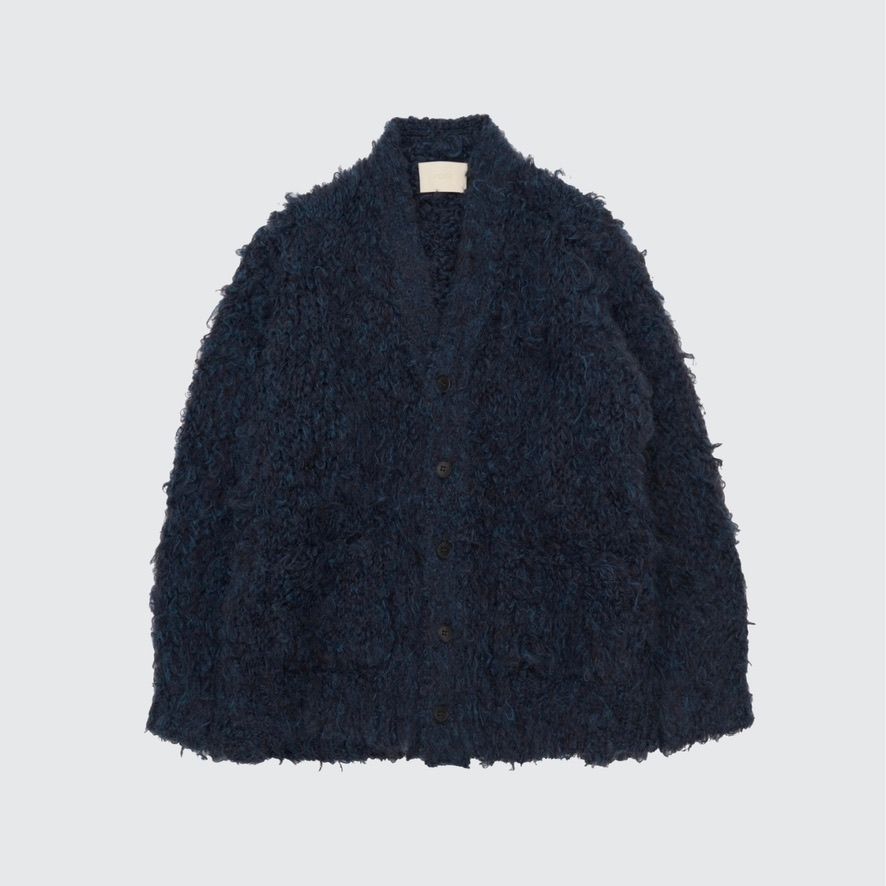 【残り一点】3Color Mix Mohair Cardigan