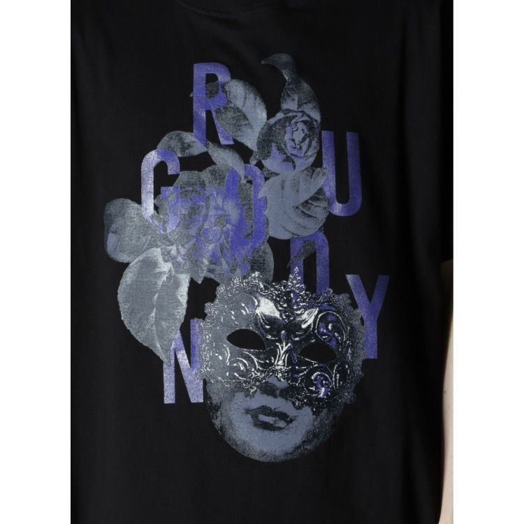 【残り一点】Print Tee(MASK PURPLE)
