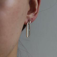【残り一点】Anchor Earring(SILVER_両耳用)