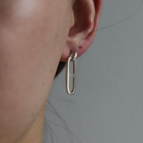 【お取り寄せ注文可能】Anchor Earring(SILVER_両耳用)
