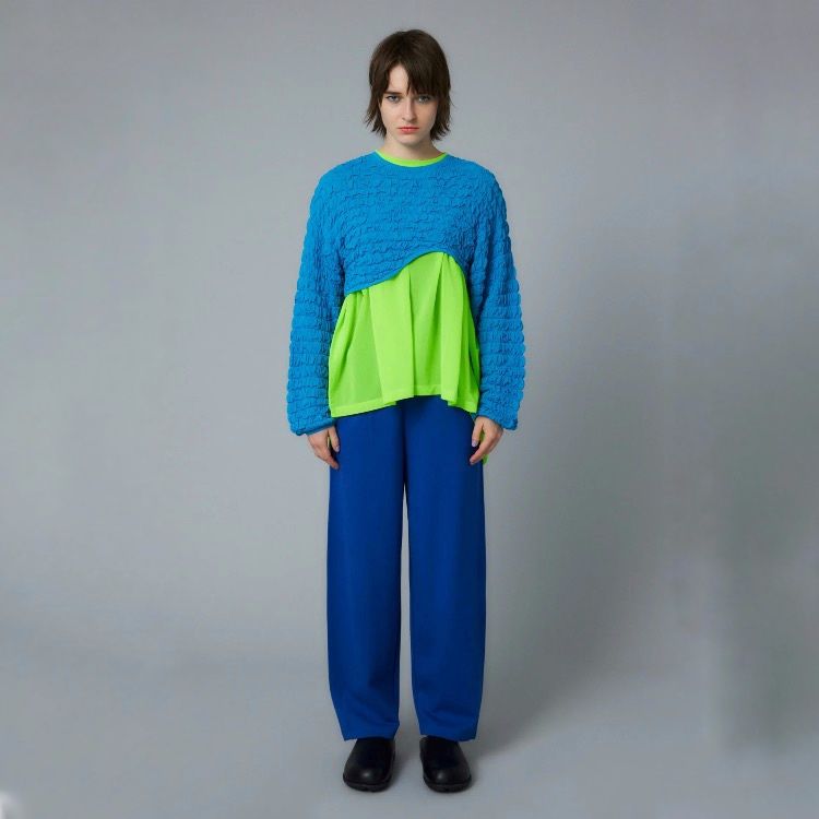 【残り一点】Wave Hem Knit Tops